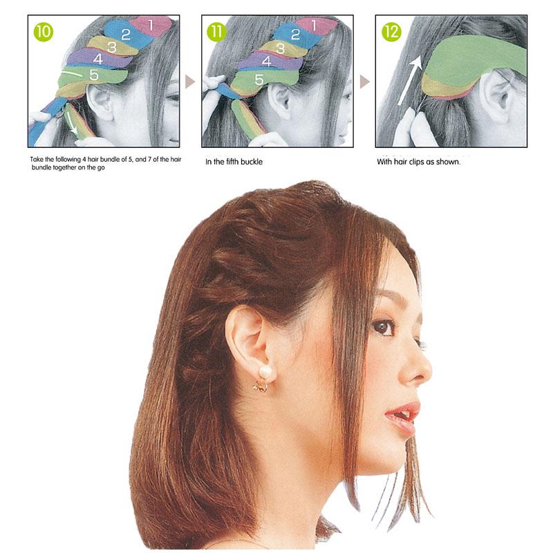 2шт/набор цветочные волшебные заколки для волос твист-коса для волос Diy прическа аксессуары для волос