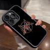 S-Slayer Metal Rock Band Phone Case For IPhone 17 Pro Max 15 Pro 16 14 Plus 12 13 Mini 11 Pro Shockproof Soft Cover