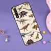 Dinosaur Pattern Case For Huawei P30 P20 P40 Lite Nova 5T 11i 8i 3i 9 10 SE 11 Pro Y90 Y70 Y61 Y60 Y91 Cover