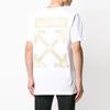 Off-White Футболка Ss20 Tape Arrows Print T-Shirt для мужчин, топы, белые OMAA027R201850020148