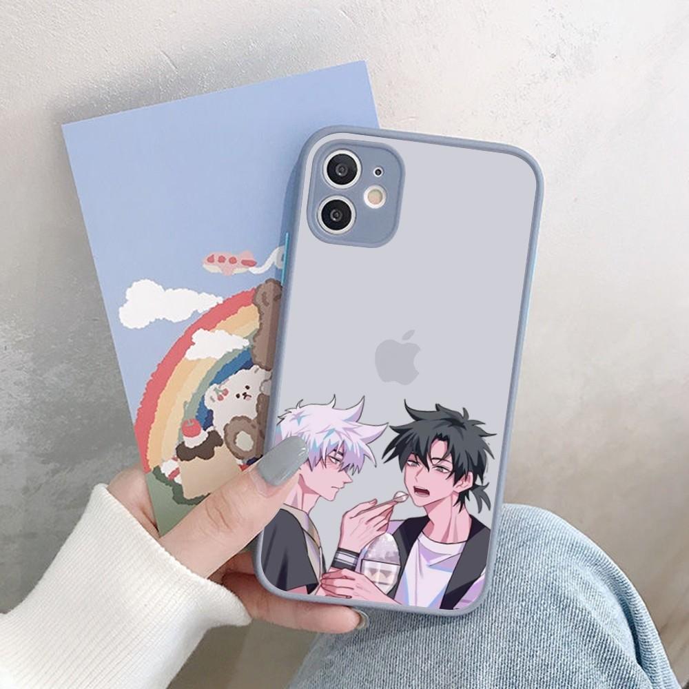 Аниме Ссылка Клик Время Агент Чехол для Телефона для iPhone 14 11 12 13 Mini Pro Max 8 7 Plus X XR XS MAX Полупрозрачный Матовый Чехол