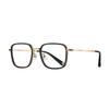 Full-frame, minimalist, pure titanium eyeglasses LF90Black-framed glasses, suitable for business and everyday wear, for both men and women, designed