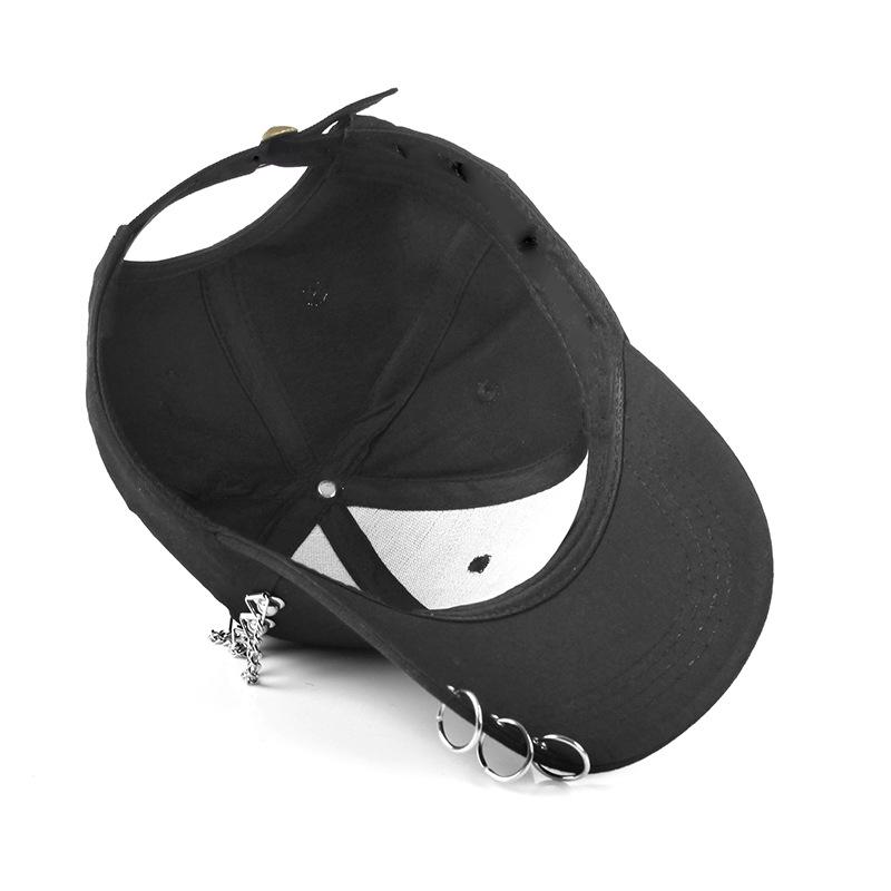 Бренд Дизайн Железное кольцо Модная бейсболка Повседневная кепка для папы Крутые кепки Snapback в стиле хип-хоп GZW