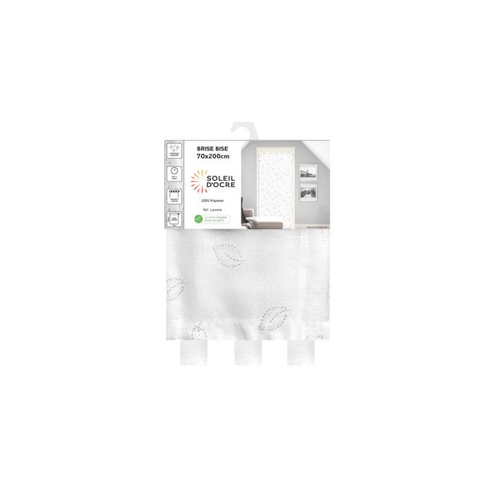 Brise bise 70x200 cm LAURENE, par Soleil d'Ocre