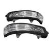 Side Rearview Mirror LED Turn Signal Light Repeater Lamp For Toyota Land Cruiser Prado 2009 2010-2017 81730-60120 81740-60090
