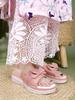 Shoetopia Стильные удобные женские сандалии | С открытым носком, без застежки, повседневные, в этническом стиле, для ежедневной носки, для женщин и девочек
