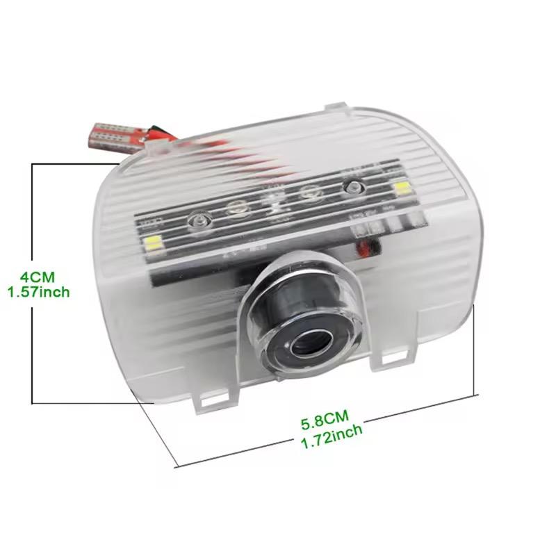 2PCS LED Car Interior Door Logo Projector Welcome Ghost Shadow Light Accessories For Honda New Accord 2014 2015 2016-2024