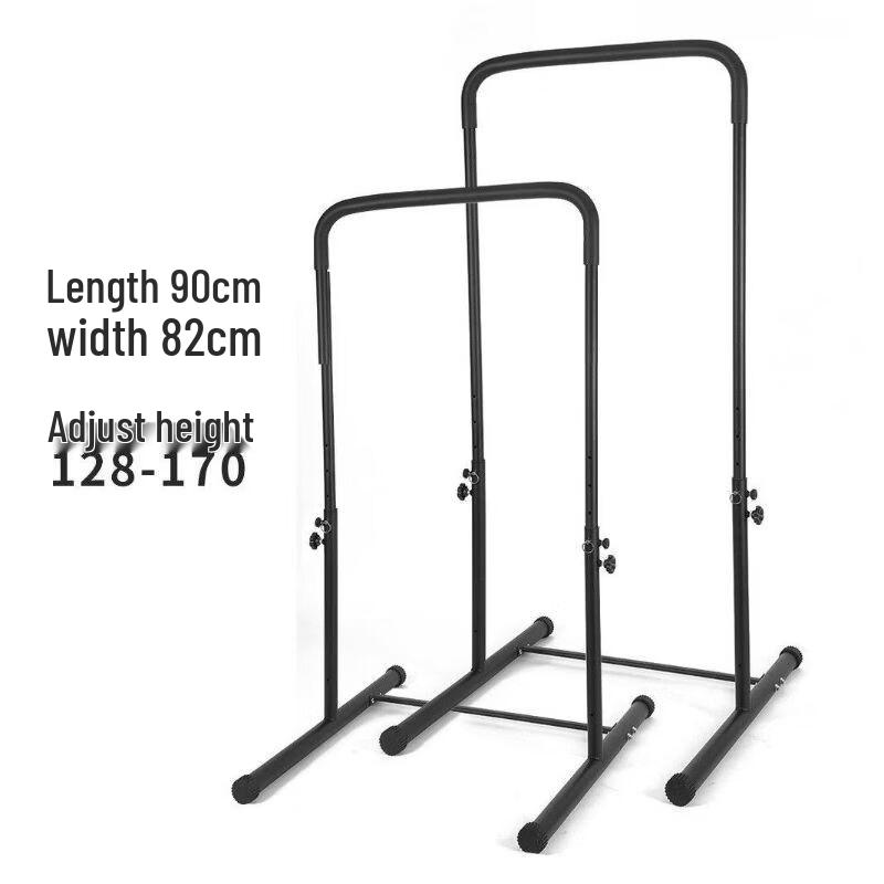 Punch-free Indoor Pull-up & Dip Bar Set