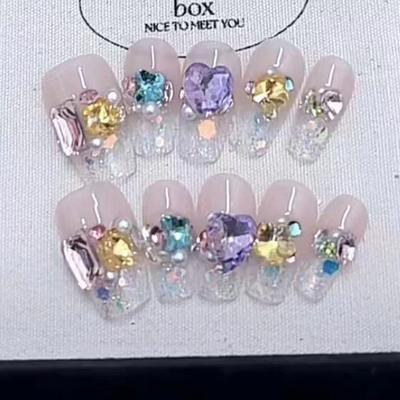 Чисто ручная работа фототерапевтические защитные таблетки, человеческая защитная броня Monroe готовая продукция многоразовые накладки для дизайна ногтей