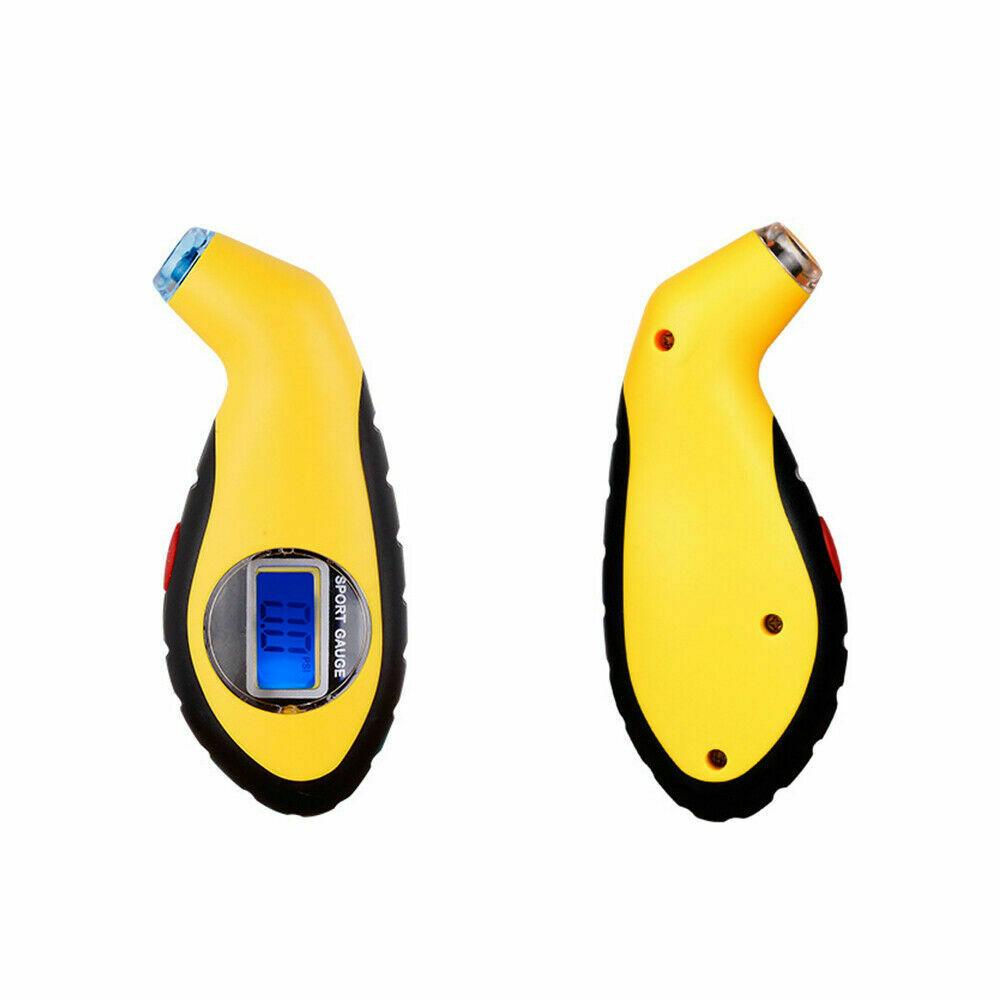 Авто мотоциклетный цифровой измеритель давления в шинах, мини-диагностический инструмент, детектор стайлинга автомобилей, манометр в шинах, портативный ЖК-дисплей