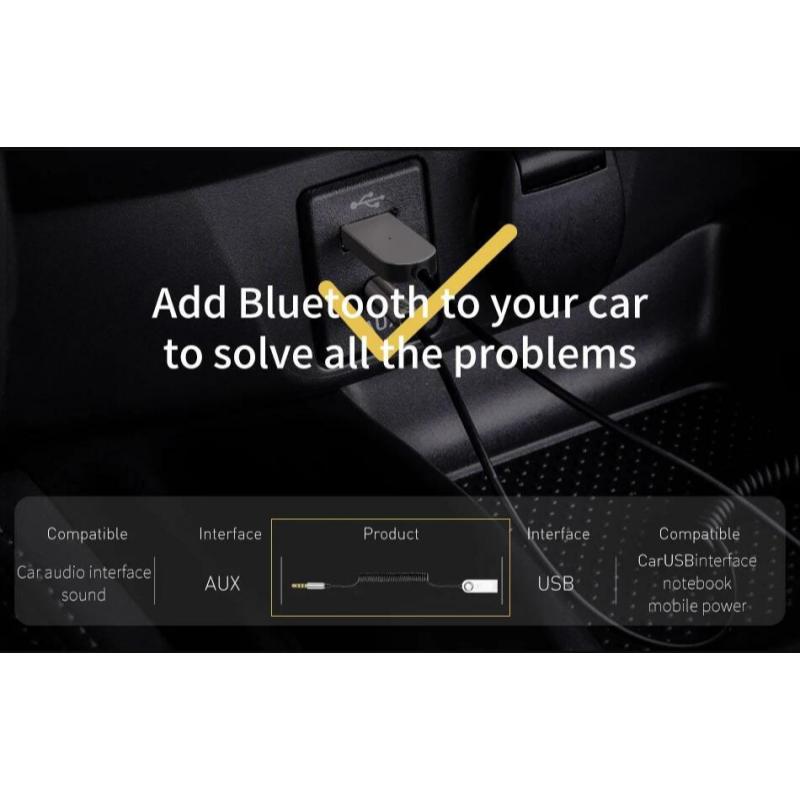 1 шт. Автомобильный Aux 3,5 мм Разъем Адаптер Кабель Динамик Передатчик USB 5V Bluetooth Автомобильный Аудио Кабель Передатчик Беспроводной Приемник