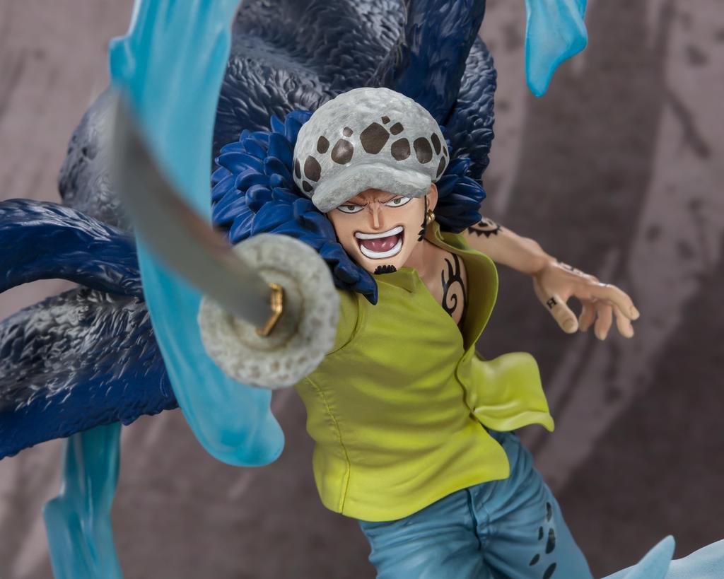 TAMASHII NATIONS Figuarts ZERO ONE PIECE Fierce Trafalgar Law Three Captains Onigashima Monster Battle 240mm Complete Figure BAS63240 [Super Battle] -