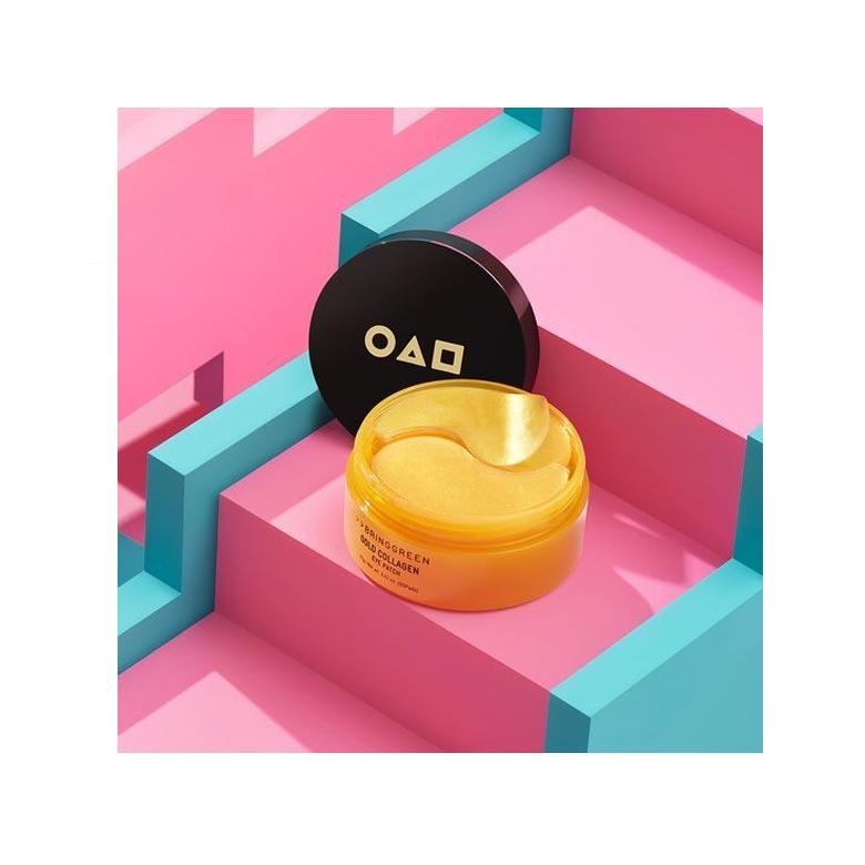 BRING GREEN Gold коллагеновые патчи для глаз 97 г/60 шт [ИЗДАНИЕ С ИГРОЙ КАЛЬМАРА]