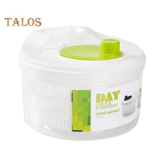 3л большая овощечистка для салата, чаша для мытья фруктов и овощей, сушилка для салата, корзина для слива фруктов