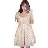 Korean Dress Gentle Slim Waist Summer Dress Suspender Skirt Floral Straps