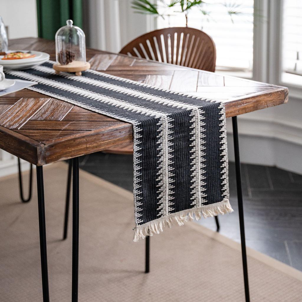 Green Table Runner Vintage Wedding Decoration Table And Room Tablecloth Elegant Table European Style Home Textile