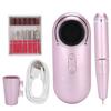 30000RPM Rechargeable Electric Nail Drill Machine Adjustable Nail Grinding MachinePink