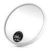 Magnifying Mirror 4.5 Inch Makeup Mirror with 20X Magnification 3 Suction Cups and Tweezer