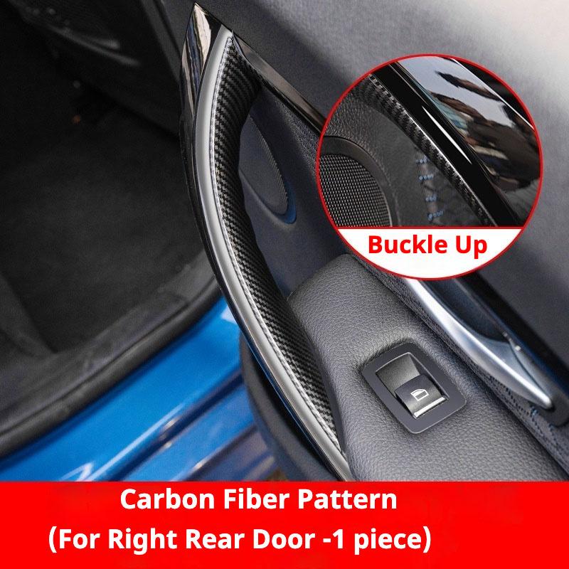 ABCDES1Car Interior Door Handles For BMW F30 F31 F32 F34 F36 F80 F82 3 4 Series 3GT ABS Interior Door Handle Pull Protective Cover