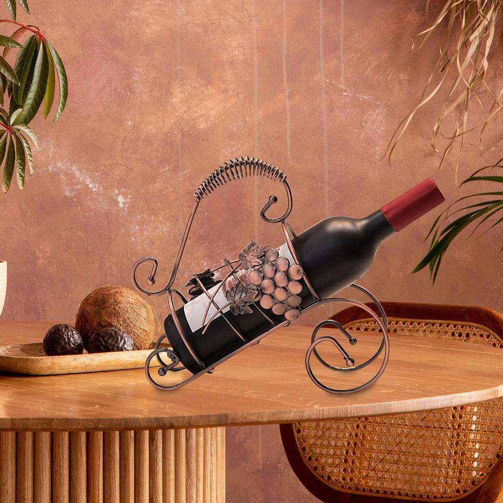 Countertop Wine Single Bottle Holder Champagne Gifts