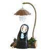 My Totoro Neighbor No Face Man Night Lamp Resin Cartoon Figurine Gift Light