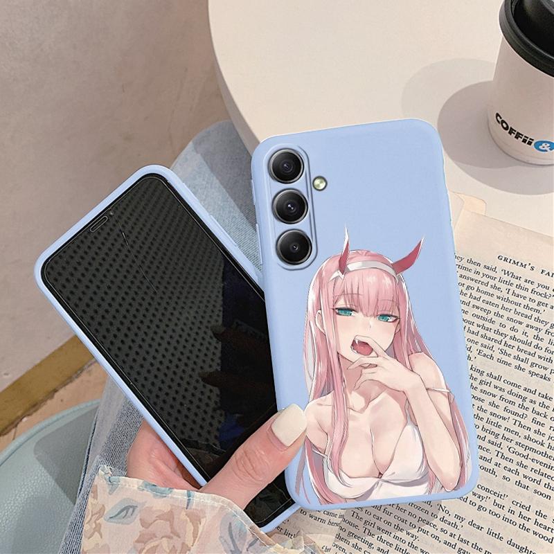 Чехол для телефона для пары девушек iPhone Samsung A55 S24 FE S25 M35 A16 Xiaomi Redmi Note 13 Pro 14C Huawei Honor Realme противоударный матовый чехол с защитой от царапин