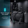 Half In-Ear Neckband Earphones Large Capacity Sports Bluetooth Earphones Wireless Headset  Running