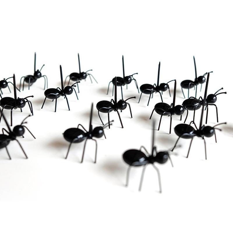 12Pcs/Set Creative Party Ants Series of Toothpicks Industrious Ants Fruit Fork