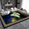 Гостиная, большой ковер, диван, подушка, ковер для спальни, пол, полный пол, напольный коврик для комнаты, не требующий мытья, можно протирать, полный ковер, винтажный коврик