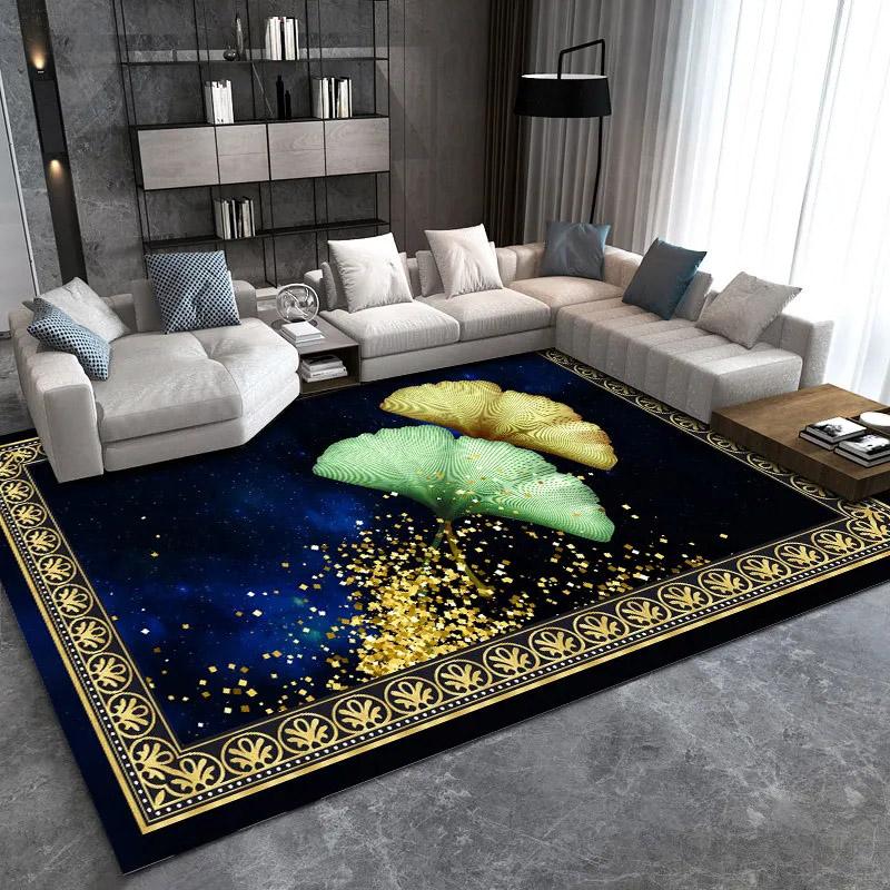 Гостиная, большой ковер, диван, подушка, ковер для спальни, пол, полный пол, напольный коврик для комнаты, не требующий мытья, можно протирать, полный ковер, винтажный коврик