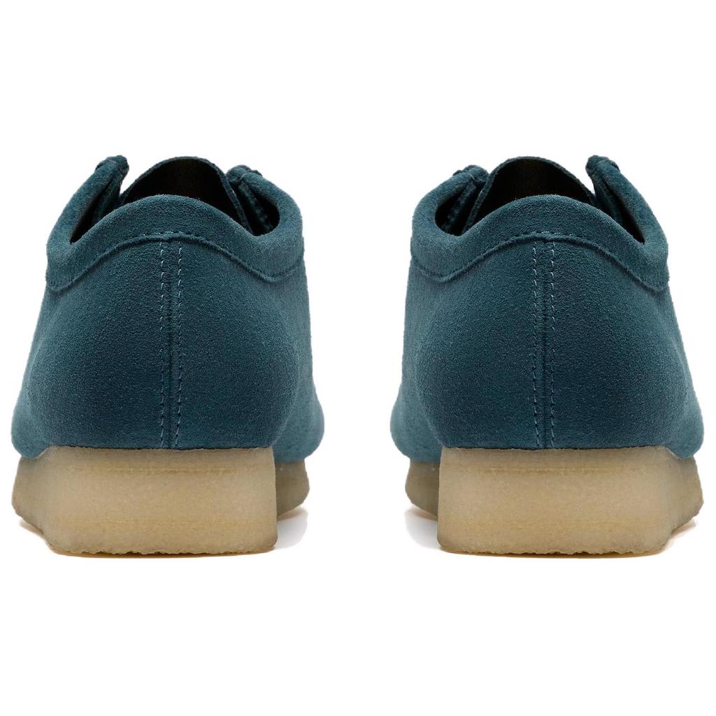 Clarks Wallabee Удобные Простые Повседневные Обувь Мужские кроссовки Средне-синий 26183758