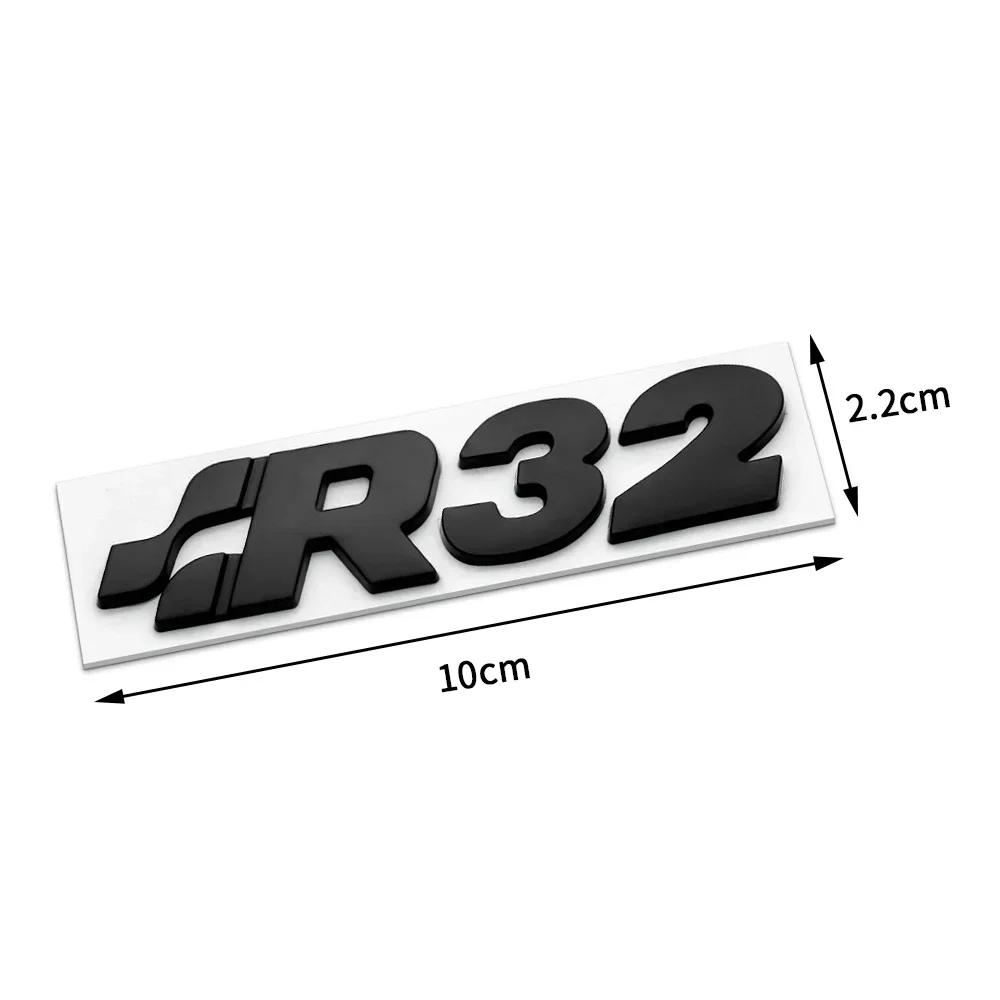 Lmn1 1 шт. 3D Металлическая эмблема-значок R32 Наклейки на автомобиль Для VW 4 motion Golf Beetle CC EOS GTI Наклейки на багажник автомобиля Стайлинг