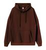 360g Terry Loop Drop-Shoulder Pocket Sweatshirt Fashionable Double-Layer Hooded Student Oversized Trendy Youth Sweatshirt