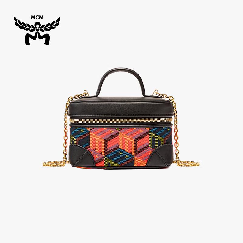 Кожаная сумка через плечо MCM AREN