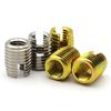 2-10pcs M2 M2.5 M3 M4 M5 M6 M8 - M16 Stainless Steel/Galvanized Self-Tapping Threaded Insert with Slot Embedded Thread Protector
