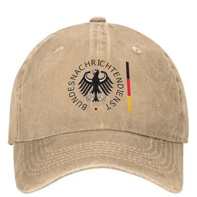 BundesNachrichtendienst Bnd Федеральная разведывательная служба Германии Бейсболка Орел Тракерная кепка Стильная кепка-snapback для защиты от солнца