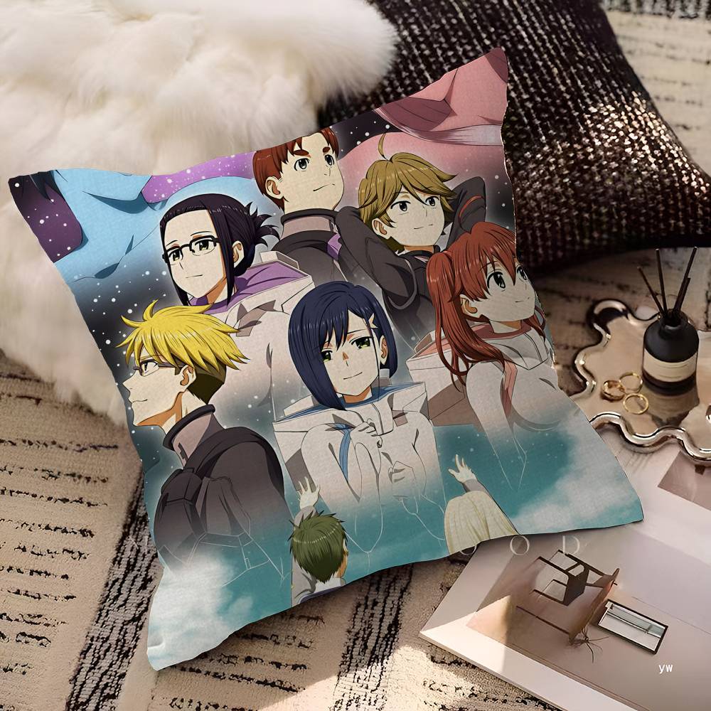 Чехол на подушку с персонажами из мультфильма Darling In The Franxx Для спальни, комнаты и дивана в гостиной Декоративный чехол на подушку