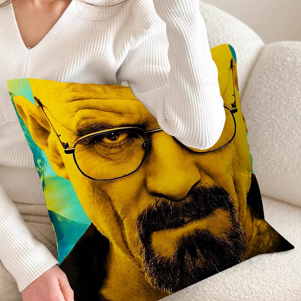 TV Series Breaking Bad Pillow Cover Sofa Cushion Cover Home Room Decoration Children Gift