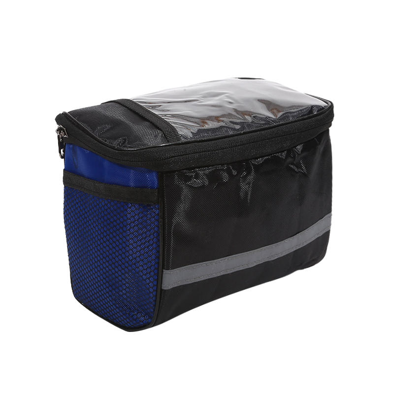 Bicycle Front Handlebar Bag Bike Frame Pannier Organizer Pouch MTB Phone Bags Multifunction Portable Shoulder Bag