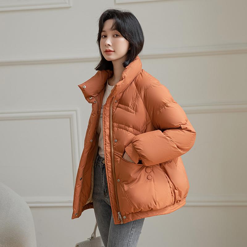 Пуховик женский высокого класса женская одежда новое зимнее пальто корейская версия короткий высококачественный 90 пух утиный пуховик