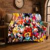 Ретро Аниме D-Dragon Ball Мультфильм Игра Мягкое Фланелевое Плед-Одеяло, Уютное Одеяло для Кровати, Дивана, Софы, Спальни, Гостиной, Путешествий, Ребенка