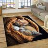3D Персидский кот, Милый котенок калико, Мультяшный ковер-циновка Регдолл для гостиной, спальни, домашнего декора, Нескользящий для дивана, Придверный коврик, Подарок ребенку