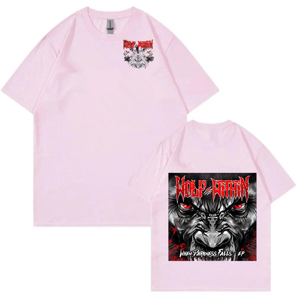 Fierce Gorilla Print Men's T-shirt Breathable T-shirt Clothes Summer Street Clothing Top Large Loose Cotton Short Sleeves