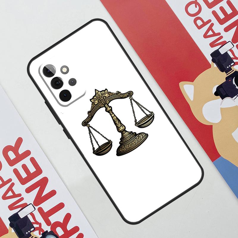 Закон Адвокат Судья Правосудие Дело Для Samsung Galaxy A52 A42 A32 A22 A12 A51 A71 A14 A24 A34 A54 A13 A23 A33 A53 Чехол