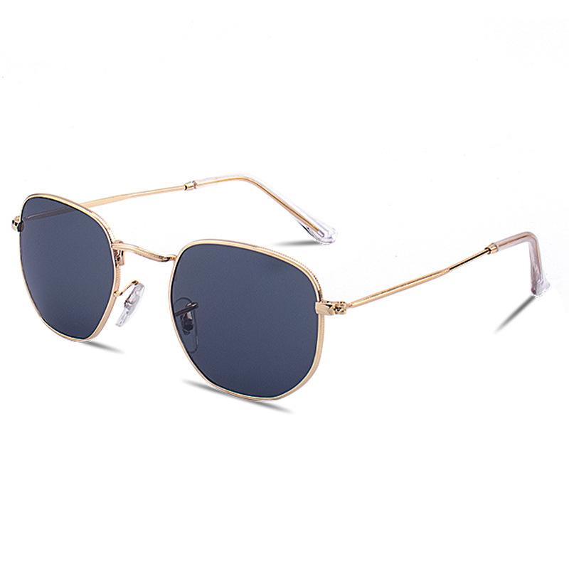 New Fashion Square Sunglasses for Women Retro Metal Sun Glasses Men Outdoor Driving Eyeglass Luxury Brand Design Uv400