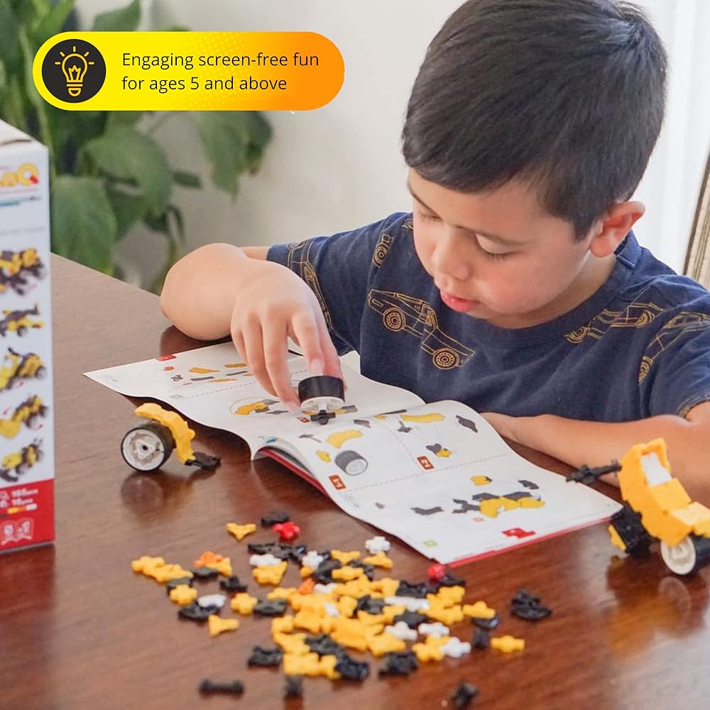 Yoshiritsu LaQ Hamacron Constructor Монстр-трак Набор для сборки Образовательная игрушка