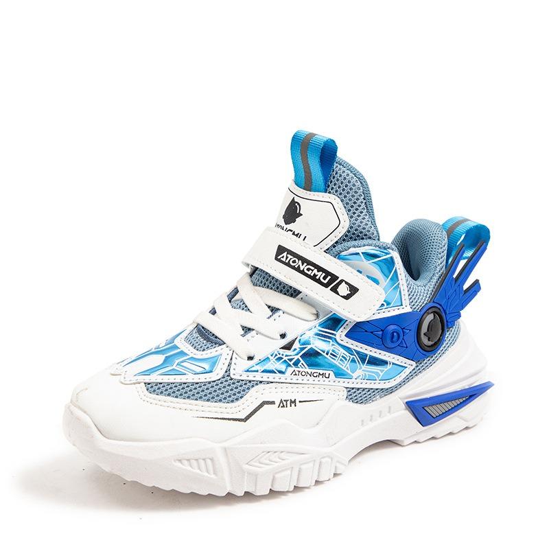 Детские весенне-осенние красивые сетчатые кроссовки для студентов, повседневные кроссовки с мягкой подошвой для маленьких мальчиков, кроссовки для девочек