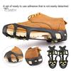 Ice Cleats Snow Walking Traction Cleats Crampons for Shoes And Boots Non-slip Shoe Spikes Grippers for Winter Hiking Climbing Fishing