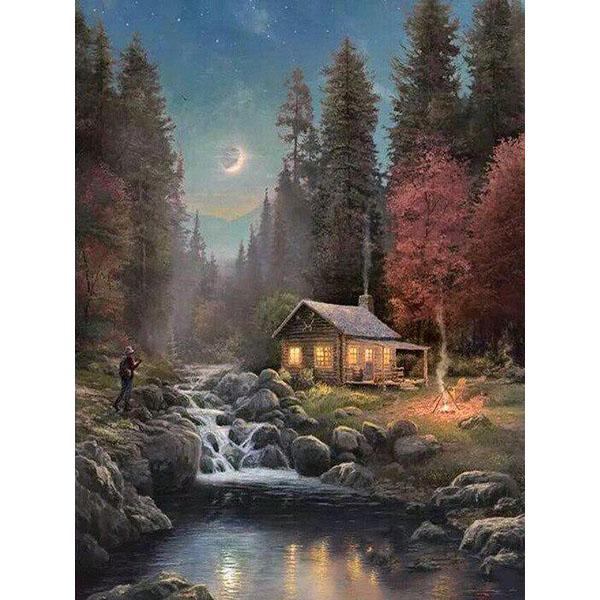 5D DIY Набор для алмазной живописи Весна и зима Искусство Алмазная вышивка Стразы Украшения для дома