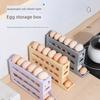 Креативный Удобный Автоматический Роликовый Контейнер для Хранения Яиц, Боковая Дверца Холодильника, Большая Вместимость, Лоток для Яиц, Органайзер для Яиц